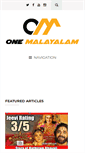 Mobile Screenshot of onemalayalam.com